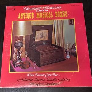 Christmas Memories Played On Antique Musical Boxes Vinyl LP Record Album CCR1934